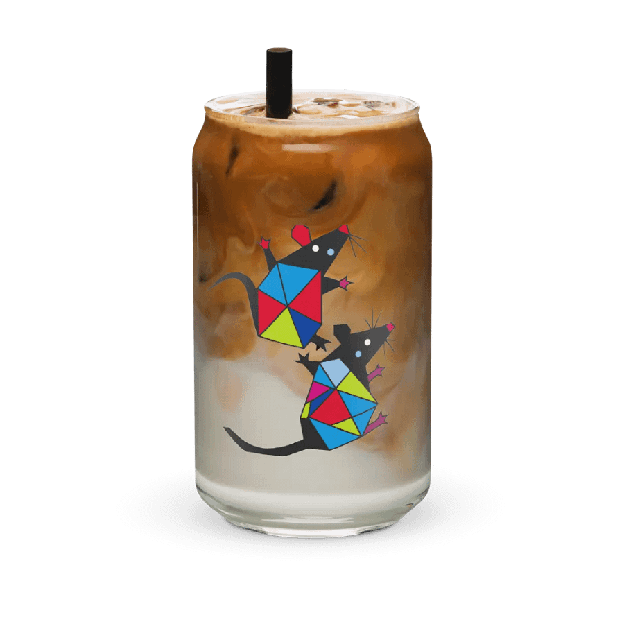 cubist rats glass product image (6)