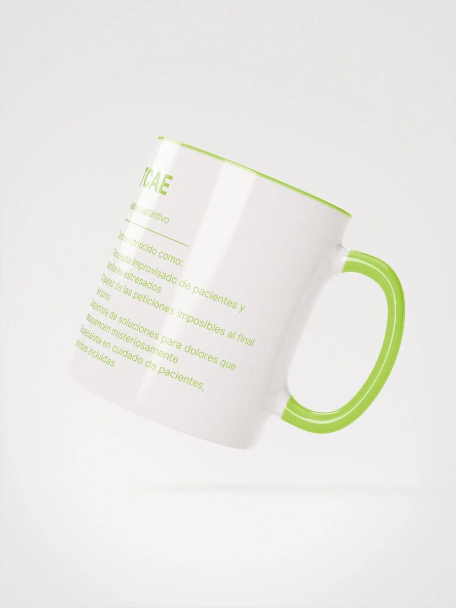 Taza TCAE Verde – Maestro de Soluciones al final del turno product image (2)