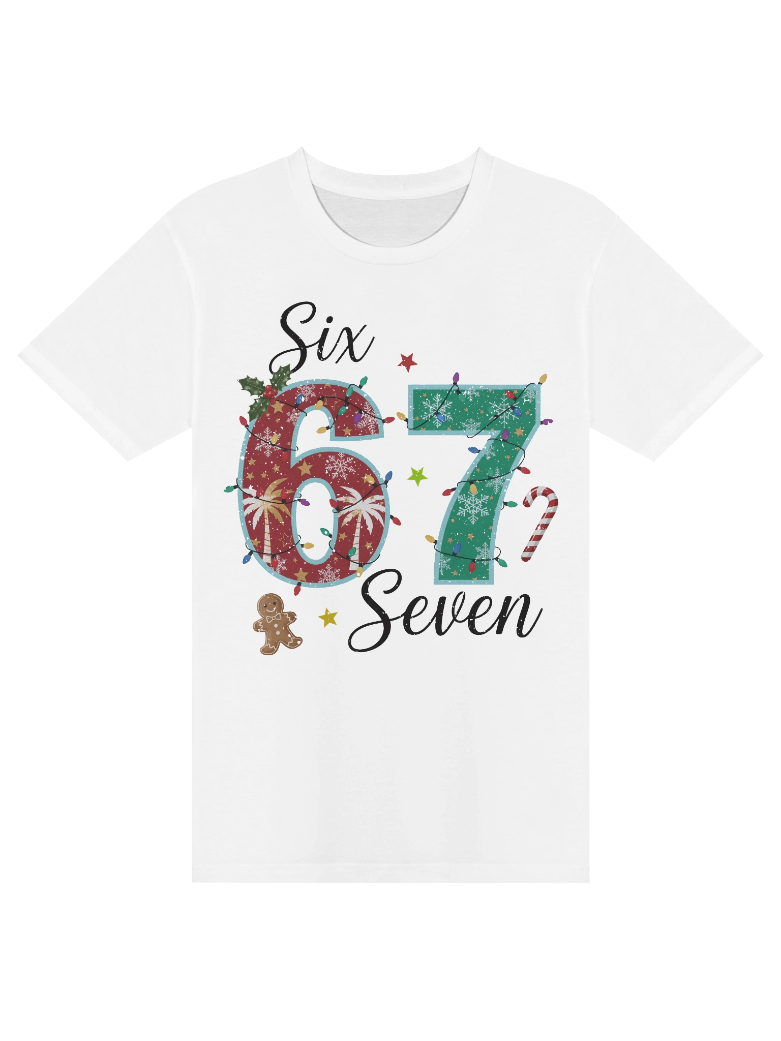 Festive Numbers Unisex T-Shirt product image (1)