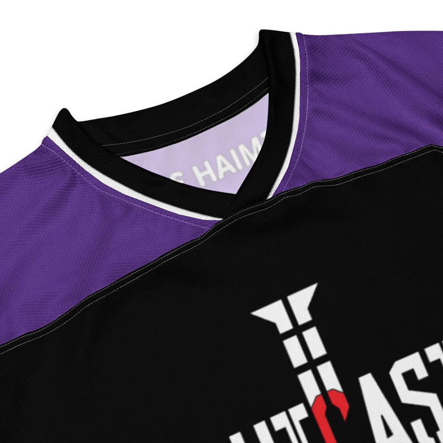 Outcasts Hockey Jersey Black/Purple product image (7)