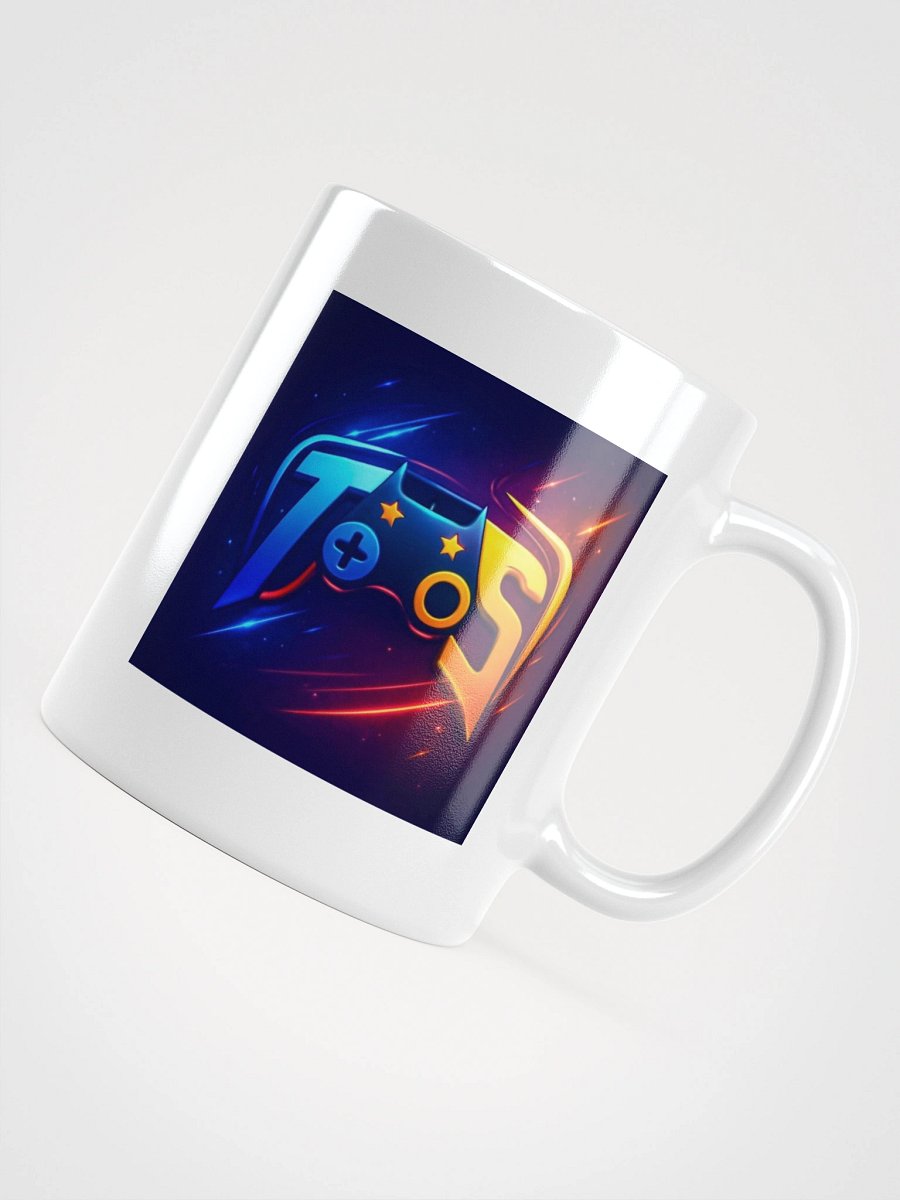 Tony Saiz Signature Logo White Glossy Mug (2025) product image (4)