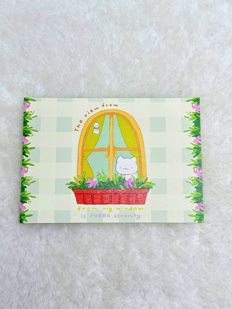 Serenity the Cat Postcard product image (1)