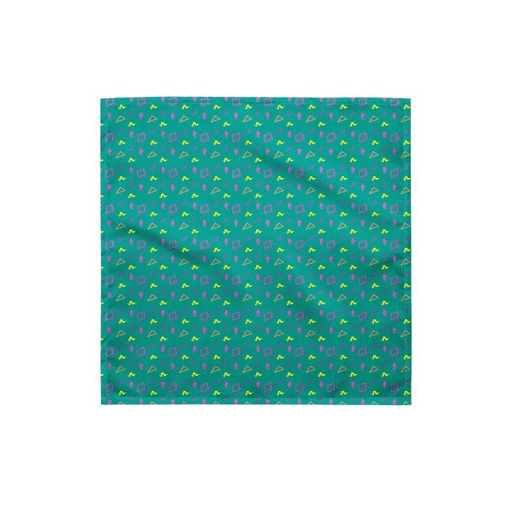 Oh Worm? teal bandanas product image (2)