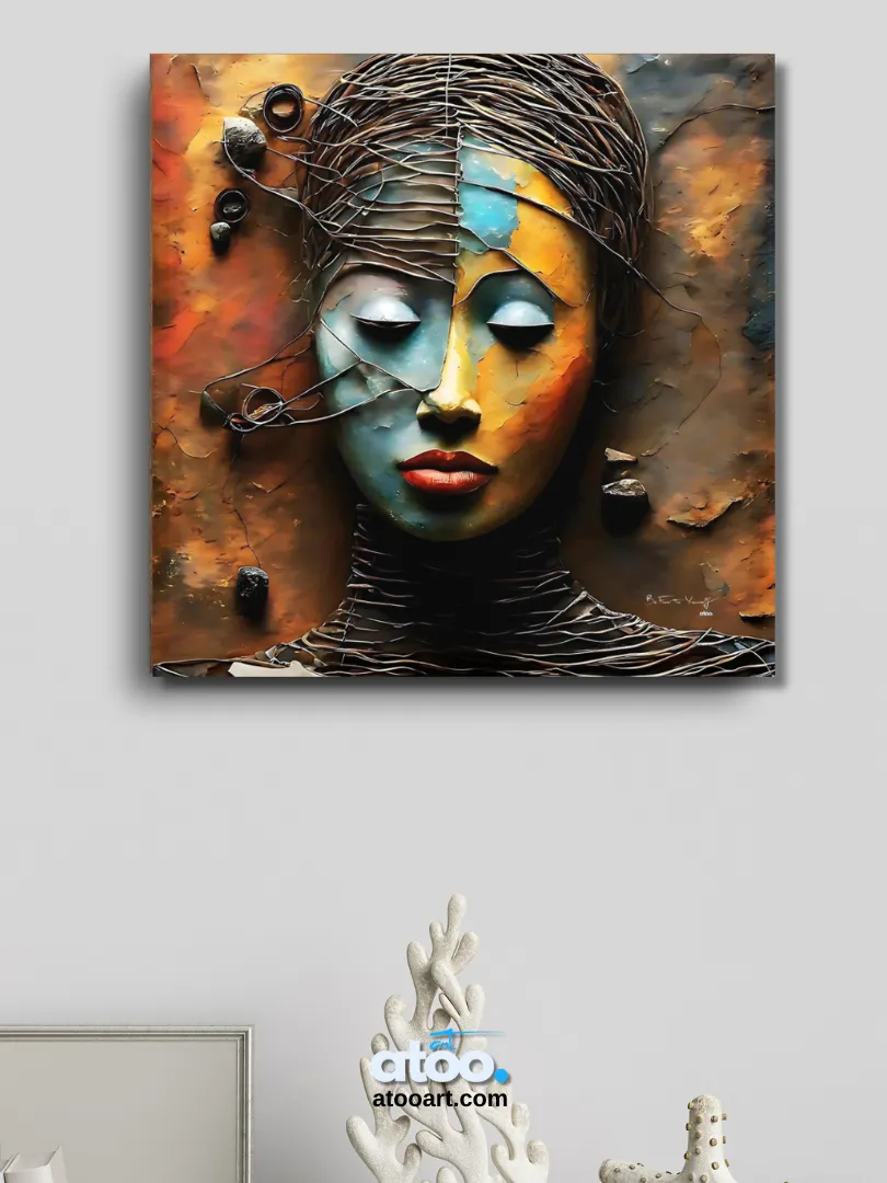 Be Free to Yourself | Before Awakening | Canvas Painting product image (8)