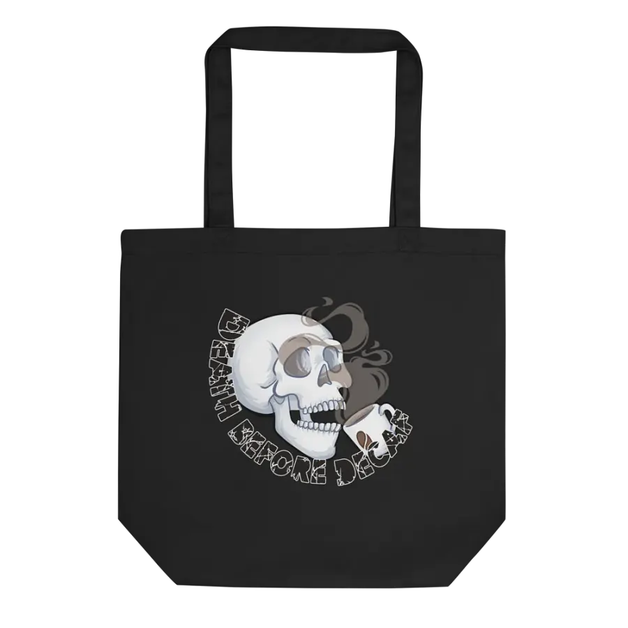Death Before Decaf Tote Bag product image (1)