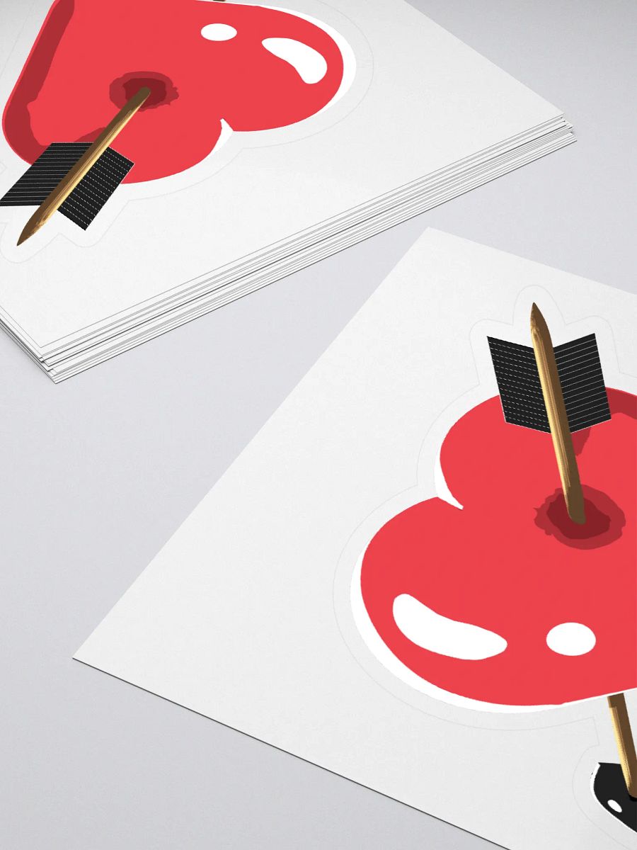 Red Heart with Arrow - Sticker product image (4)