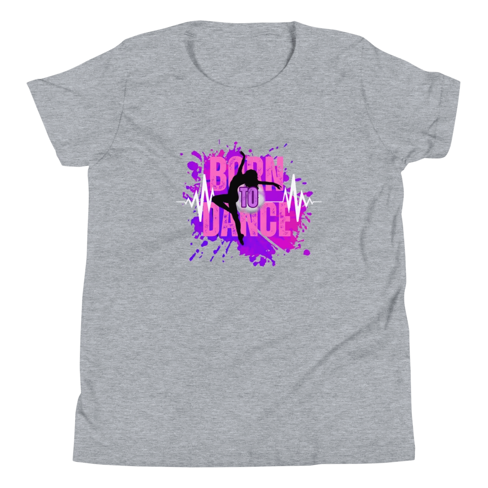 Born to Dance Her Silhouette Dynamic Dance Youth T-Shirt product image (6)