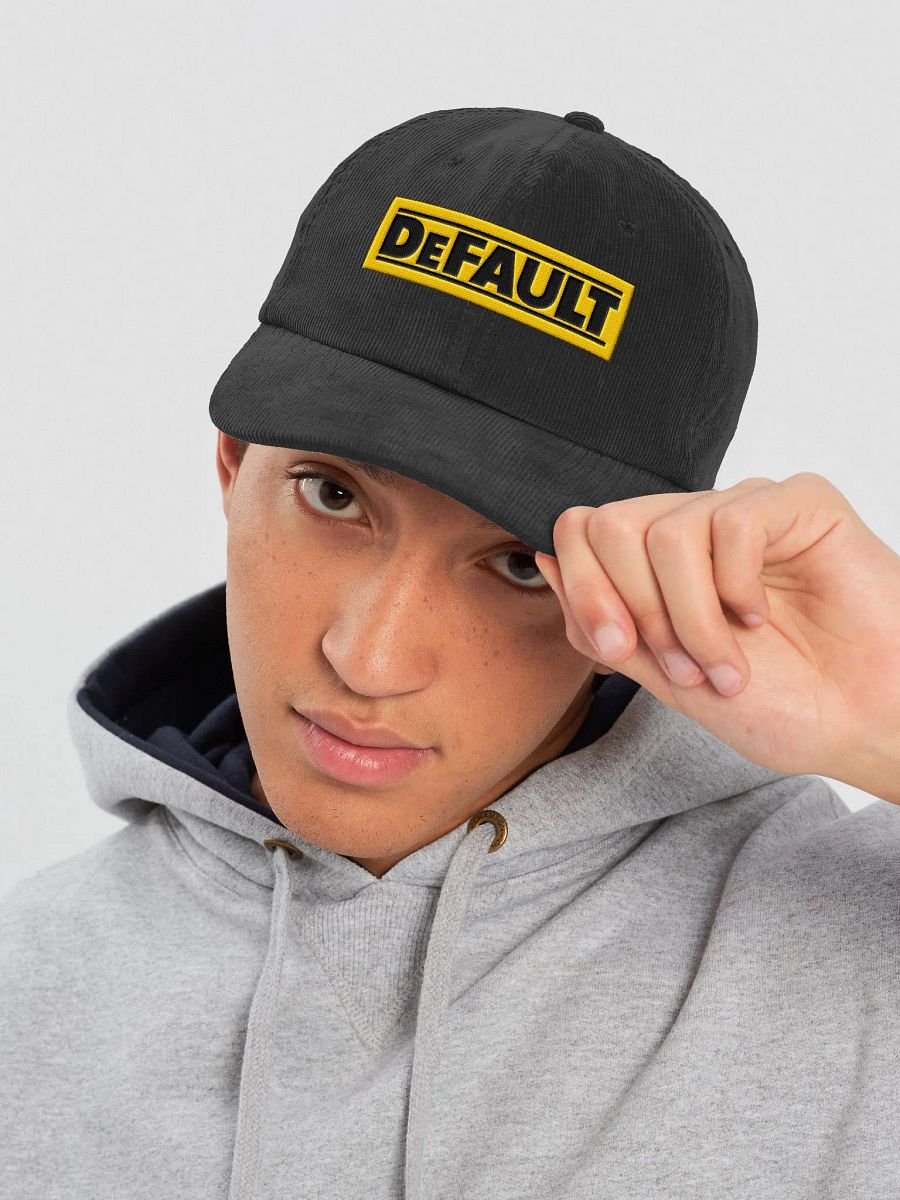 DeWalt DeFault Beechfield Corduroy Dad Hat product image (6)