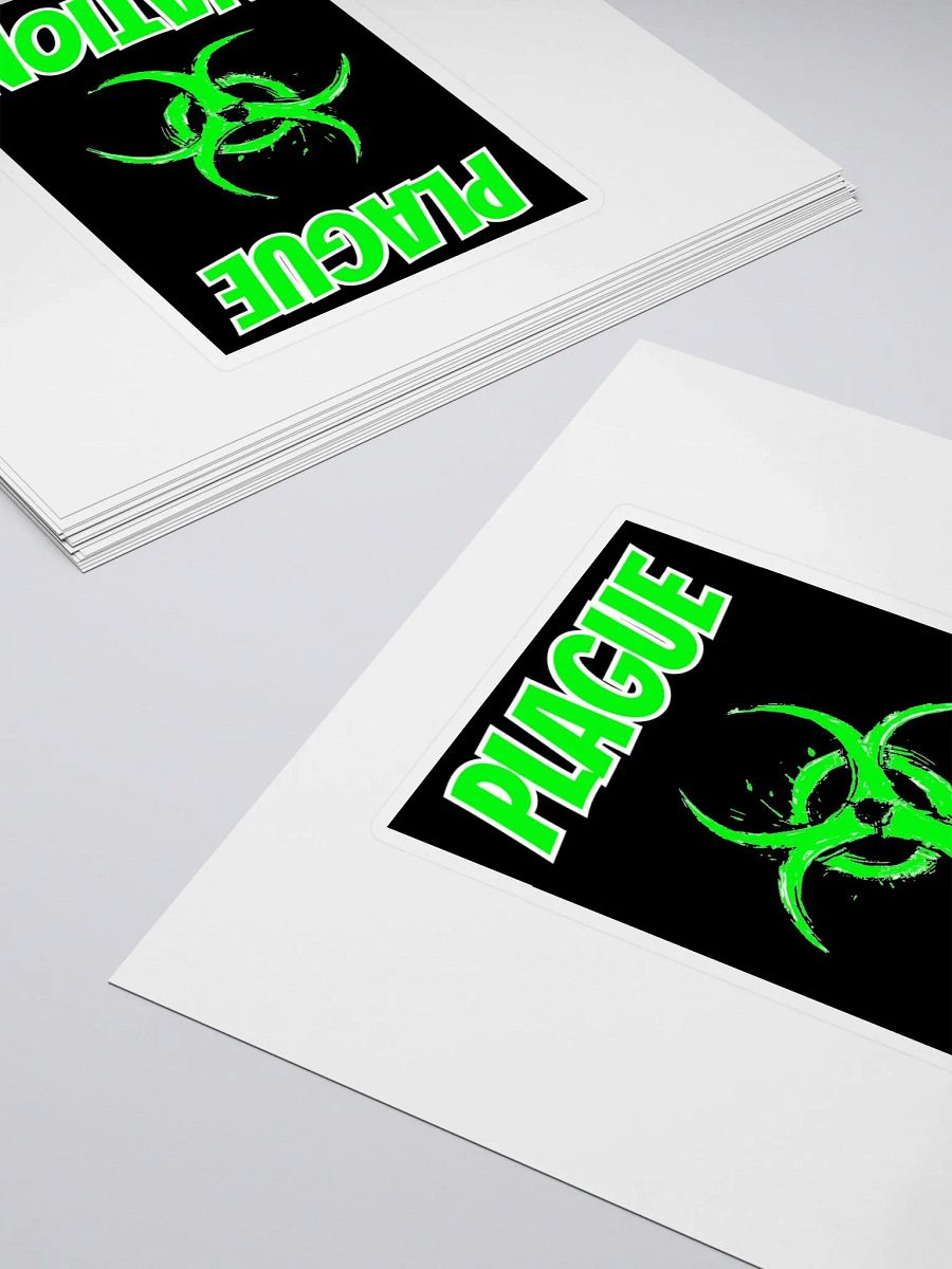 PLAGUE NATION Biohazard sticker product image (4)