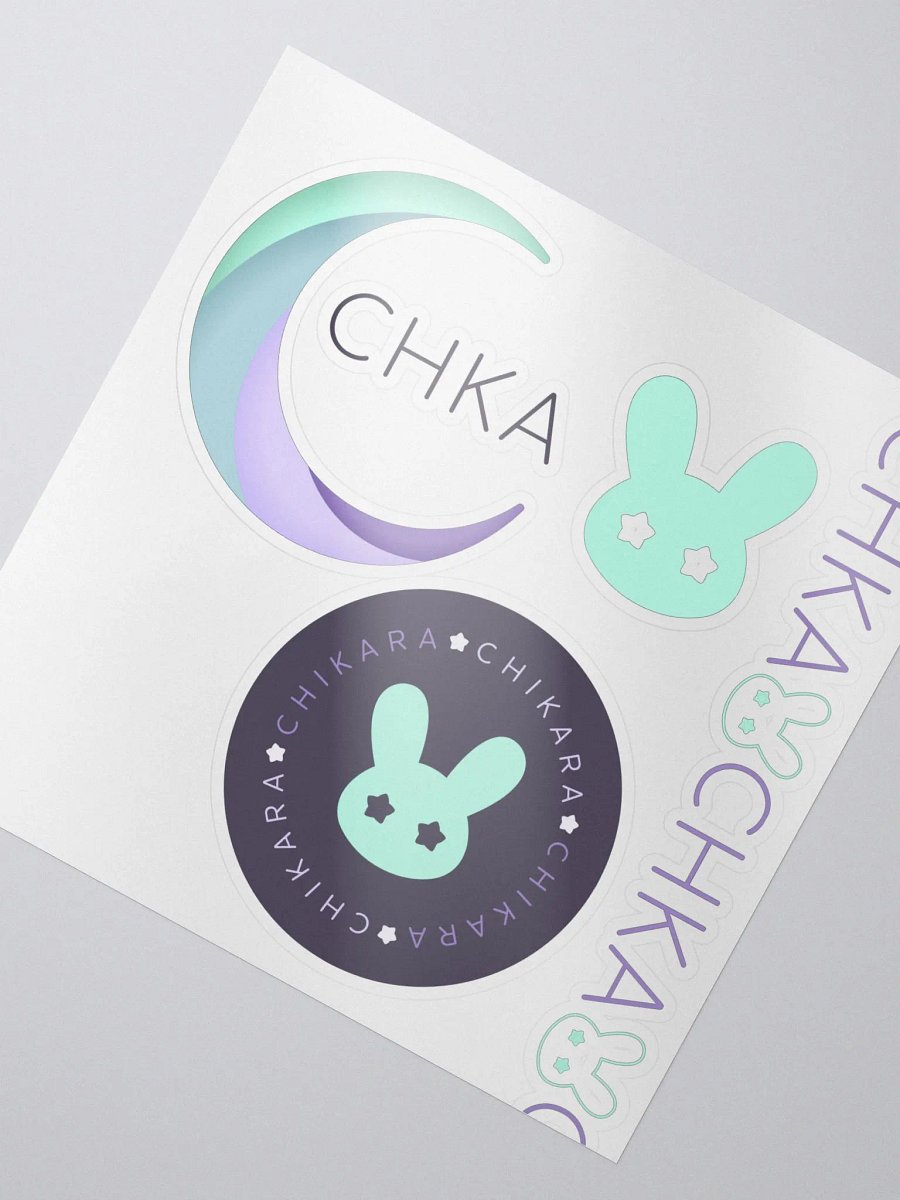 Logo Sticker sheet product image (3)