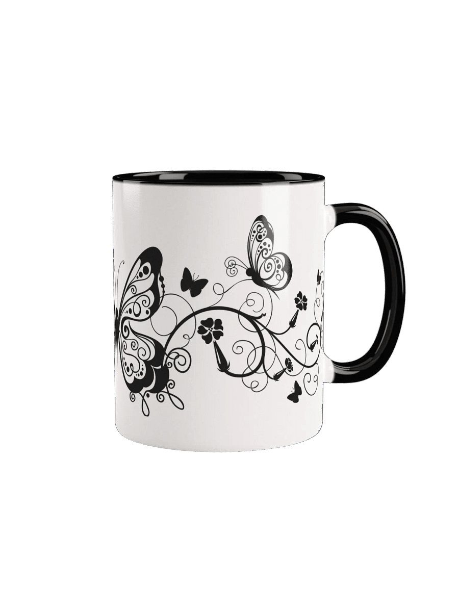 Chromatic Butterfly Bliss Ceramic Mug product image (2)