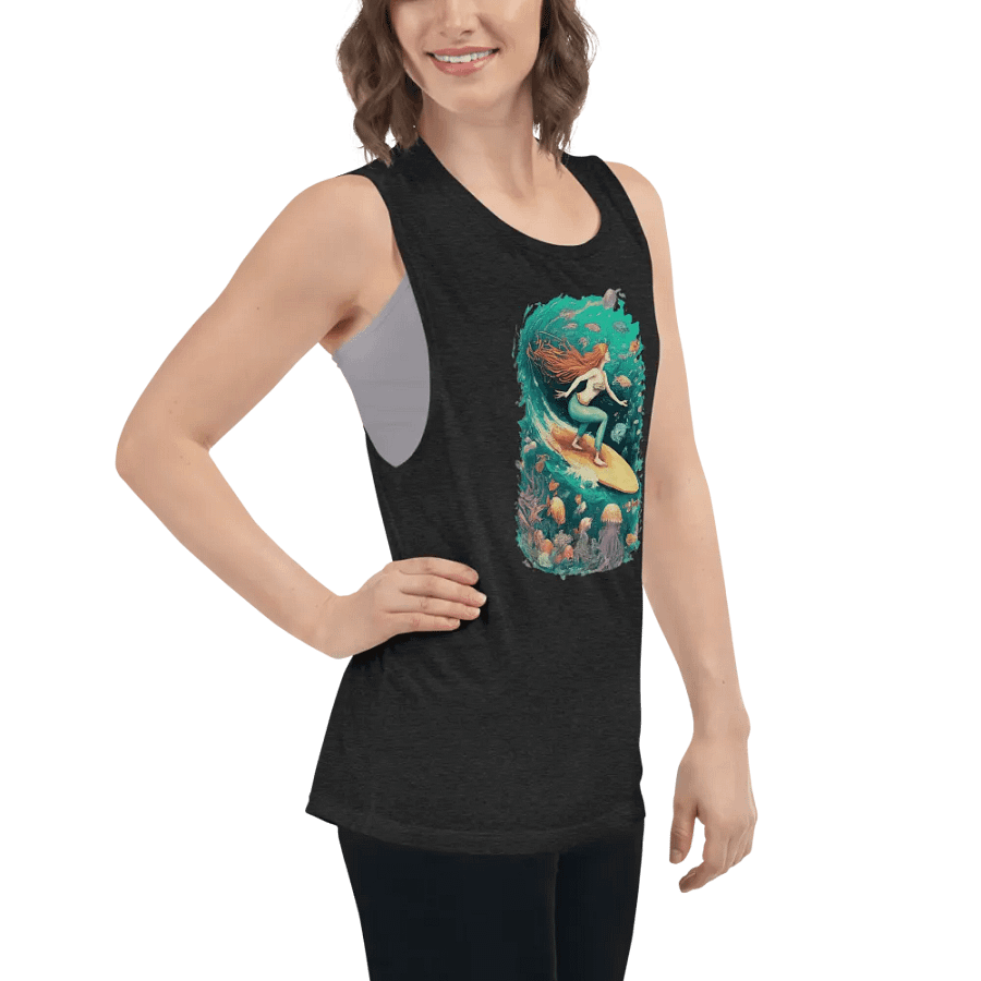 Mermaid Muscle Tank product image (7)
