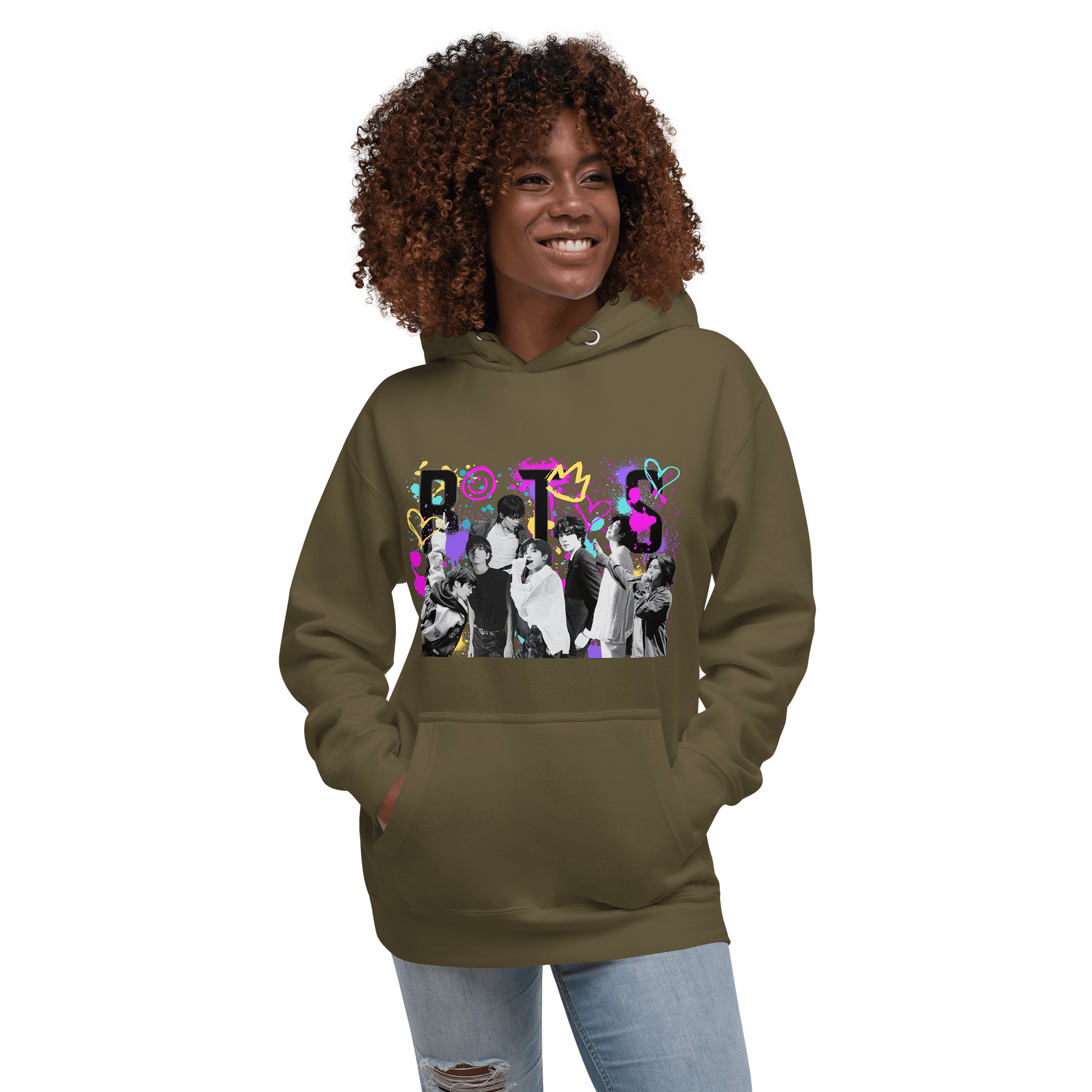 BTS Graffitti Hoodie product image (57)