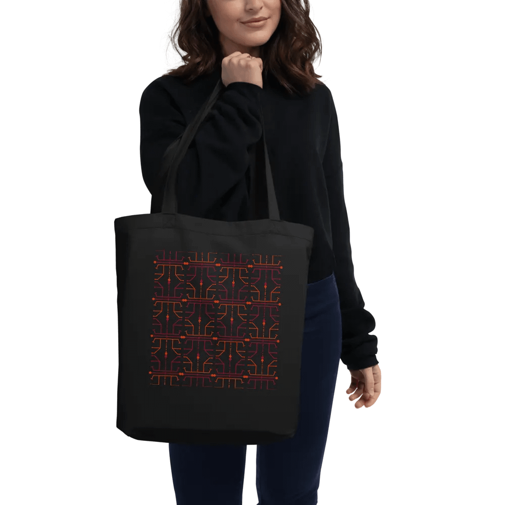 Hieroglyph Abstract Pattern Tote Bag product image (1)