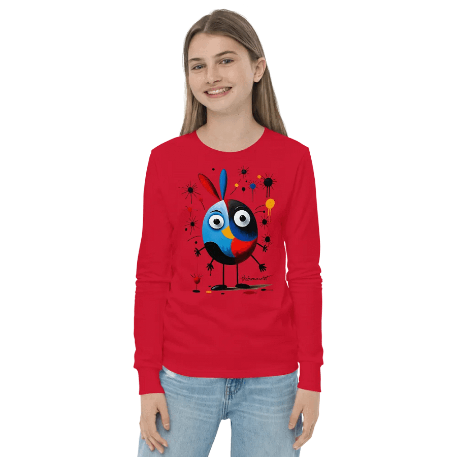 Bella+Canvas Youth Long Sleeve T-Shirt product image (3)