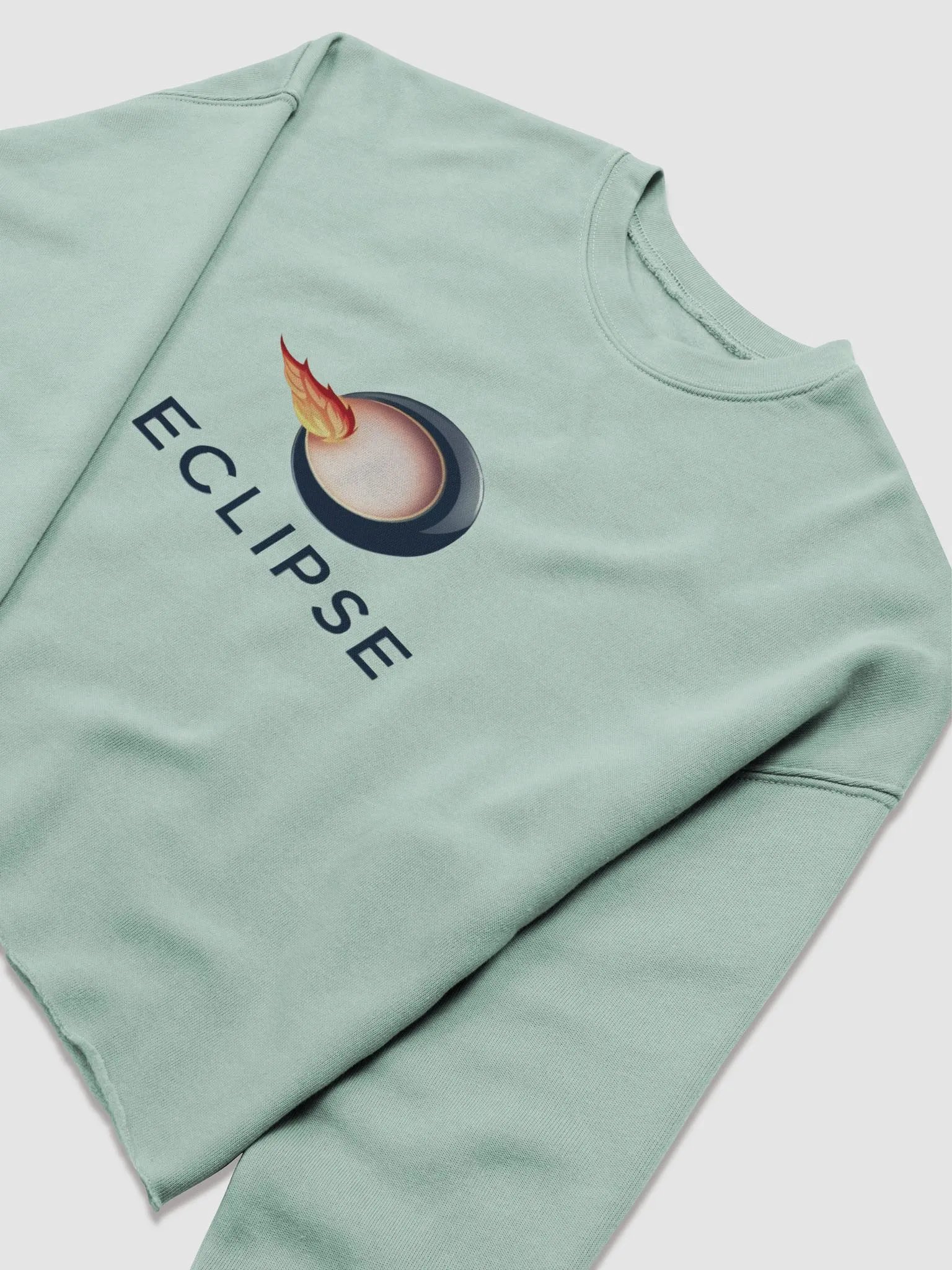 Eclipse Women's Fleece Crop Sweatshirt - Cozy and Stylish Fleece Crop Top for Women product image (7)