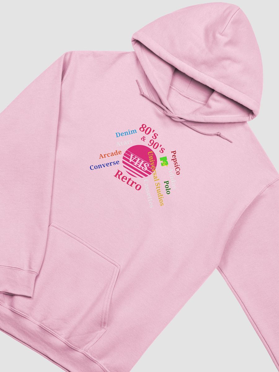 Retro Word Art Classic Hoodie product image (3)