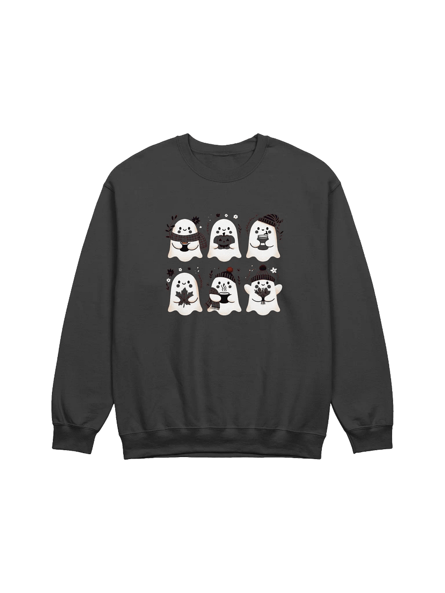 Cozy Autumn Ghosts Crewneck Sweatshirt product image (1)