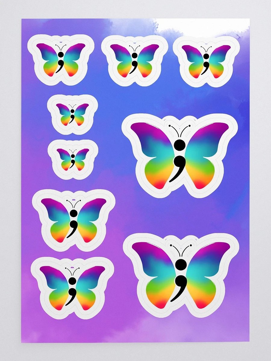 Resilience Butterfly - Kiss Cut Sticker Sheet product image (3)