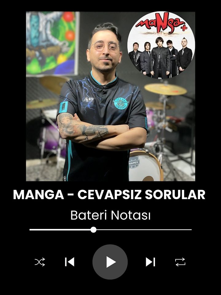 Manga - Cevapsız Sorular Bateri Notası product image (1)