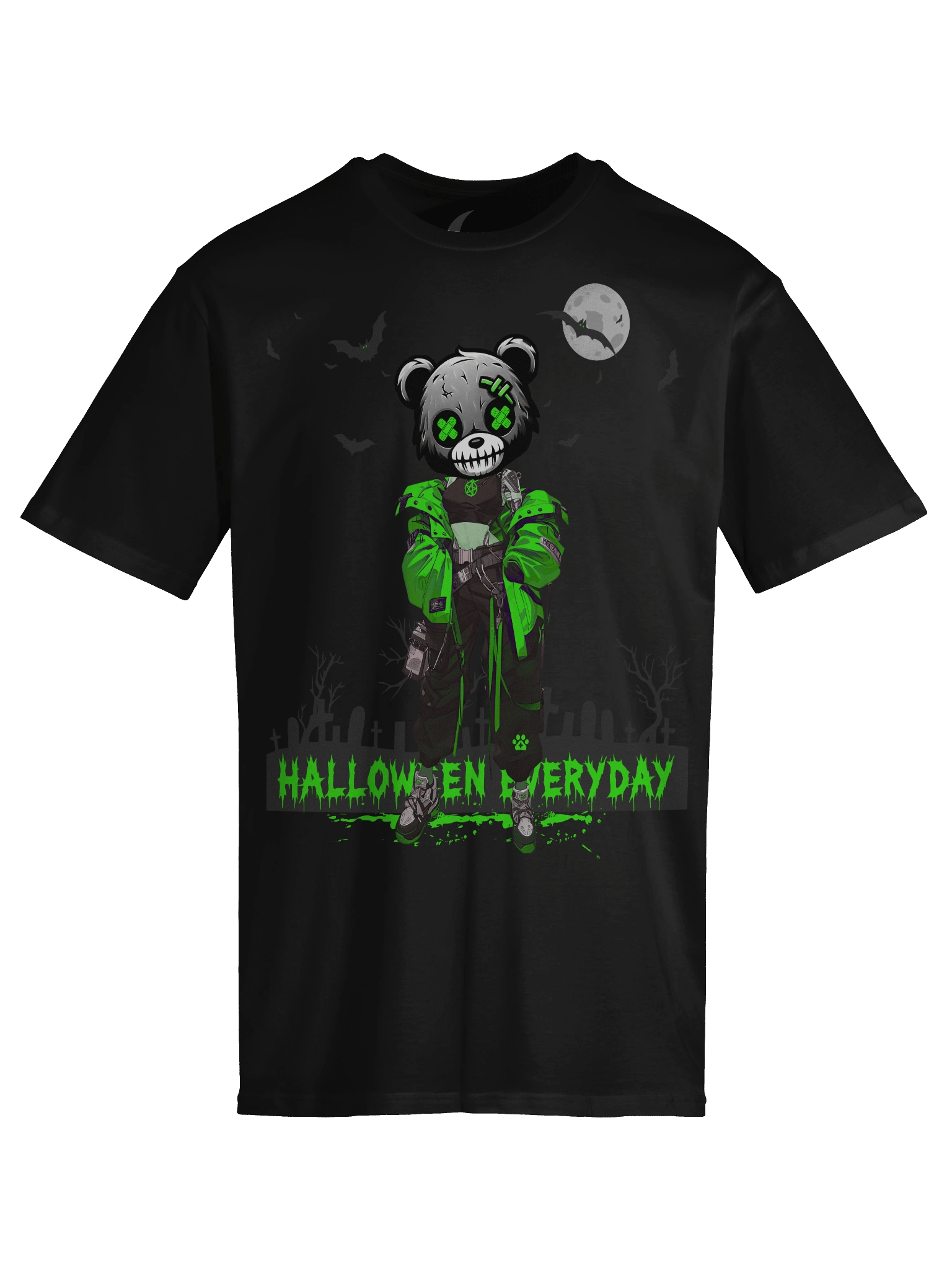Halloween Everyday Spooky Bear Unisex T-Shirt product image (5)