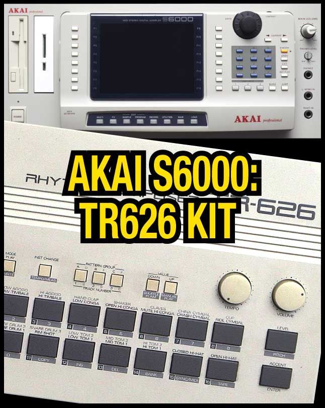 Akai S6000: TR626 Kit product image (1)