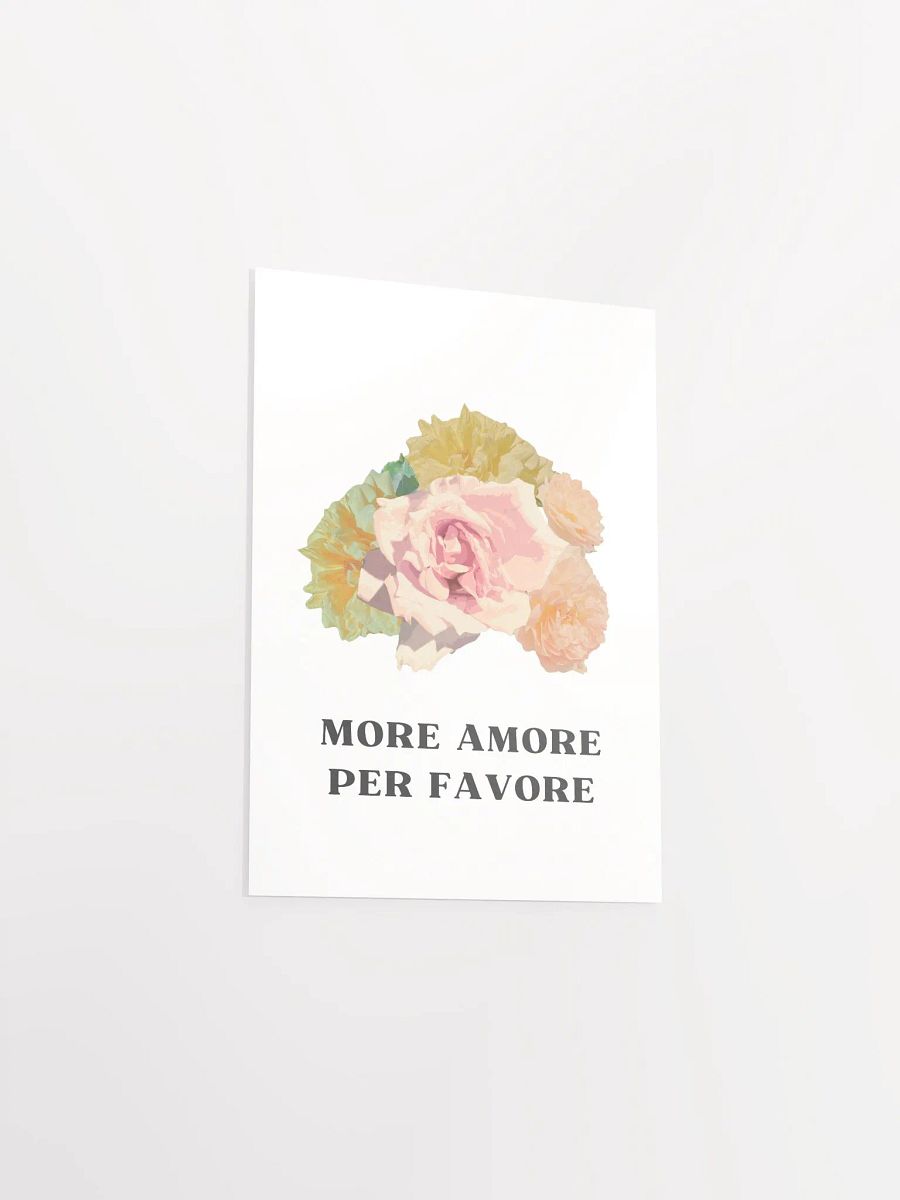 More Amore per favore - Enhanced Matte Paper Poster product image (3)
