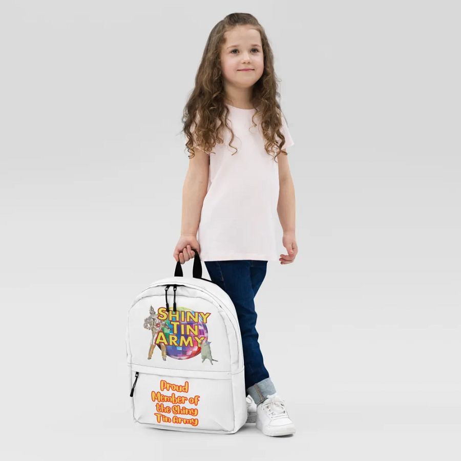 Shiny Tin Army Backpack product image (8)