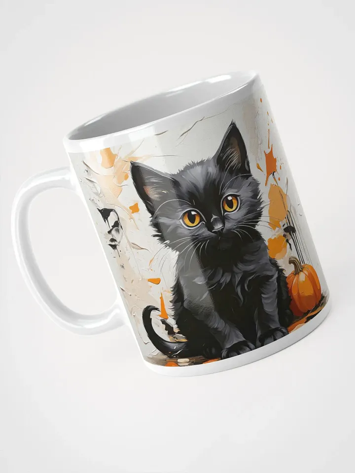 Enchanted Eyes Black Cat Mug product image (2)