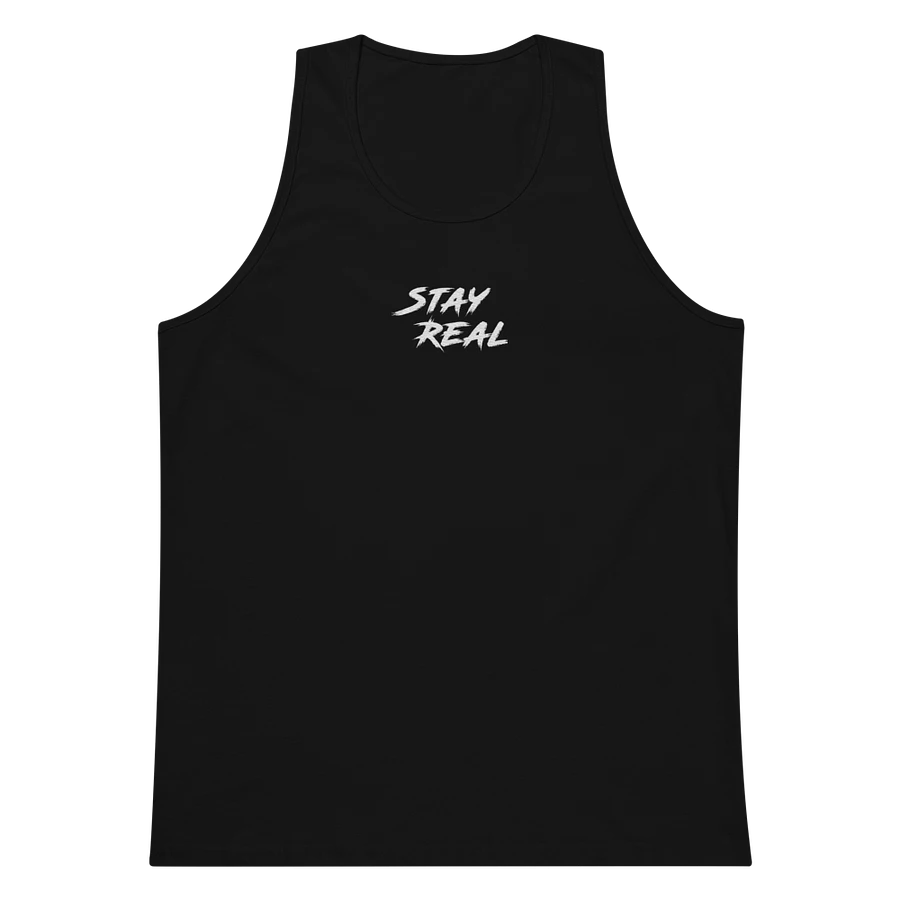 Stay REAL Embroidered Tank product image (5)