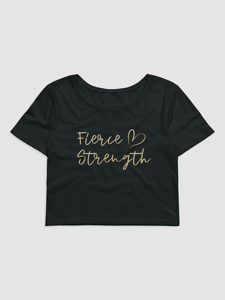 Neon Fierce Strength Crop Tee product image (2)