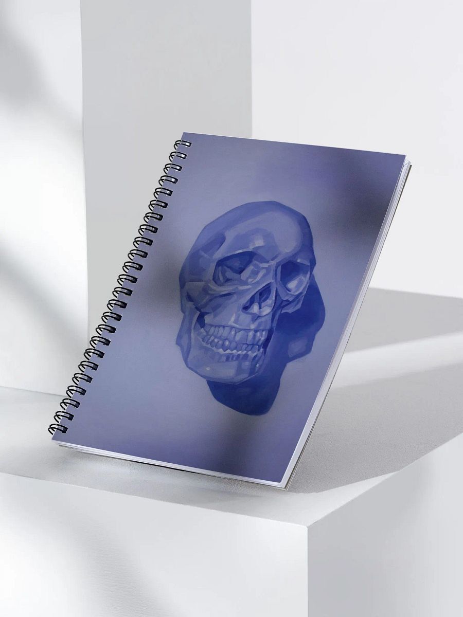 Skull Spiral Notebook product image (3)