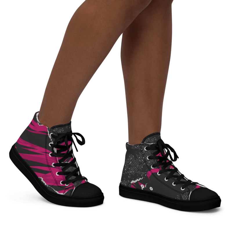 Purple Flash | Women's High Top Sneaker product image (2)