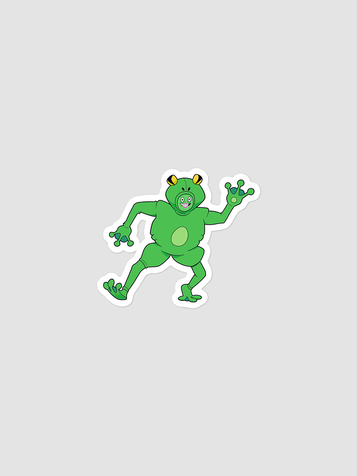 Aaand Frog Sticker product image (1)