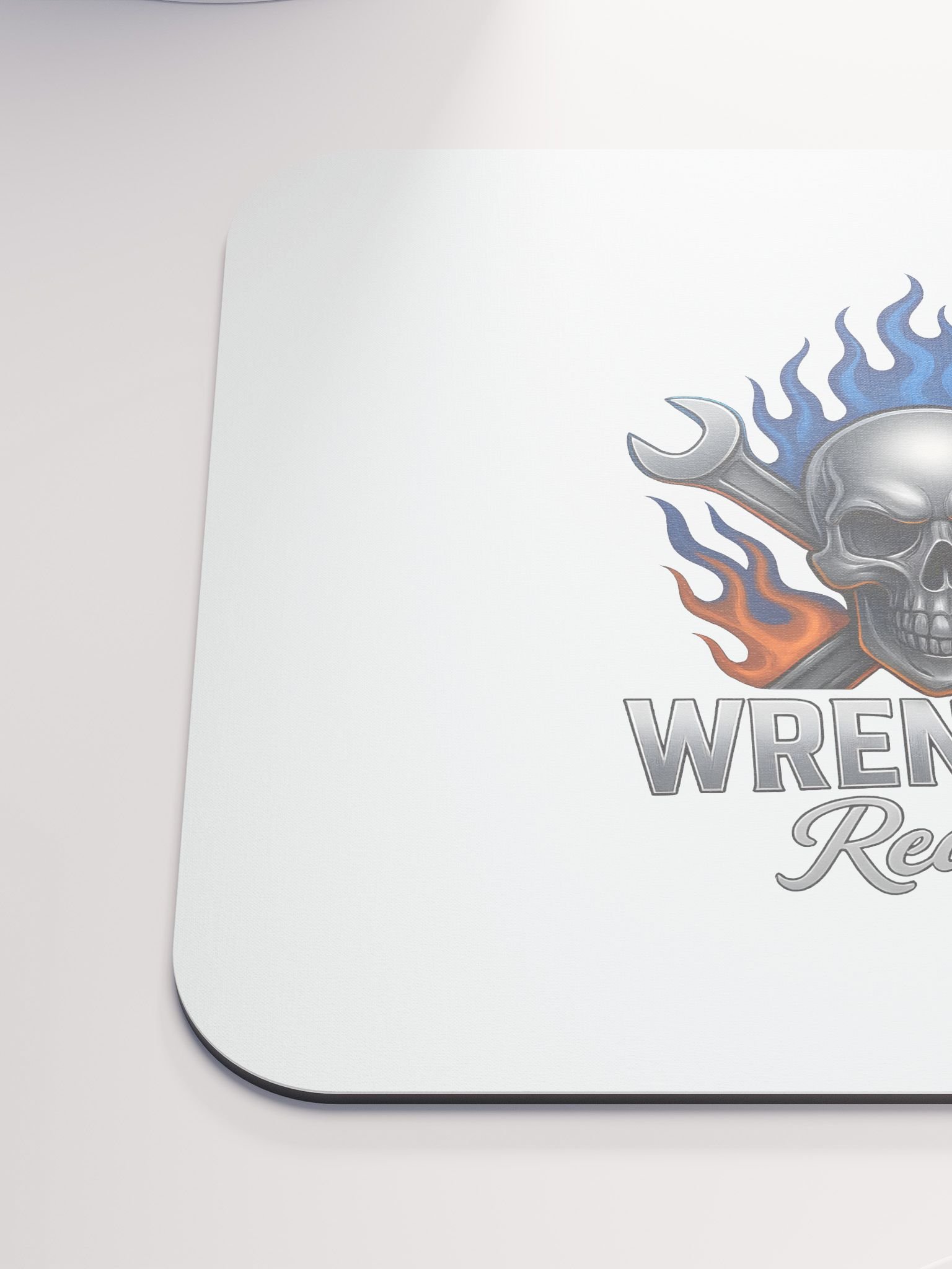 Flaming Skull Mouse Pad product image (6)