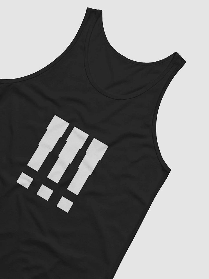 !!! | Black/White Tank Top product image (2)