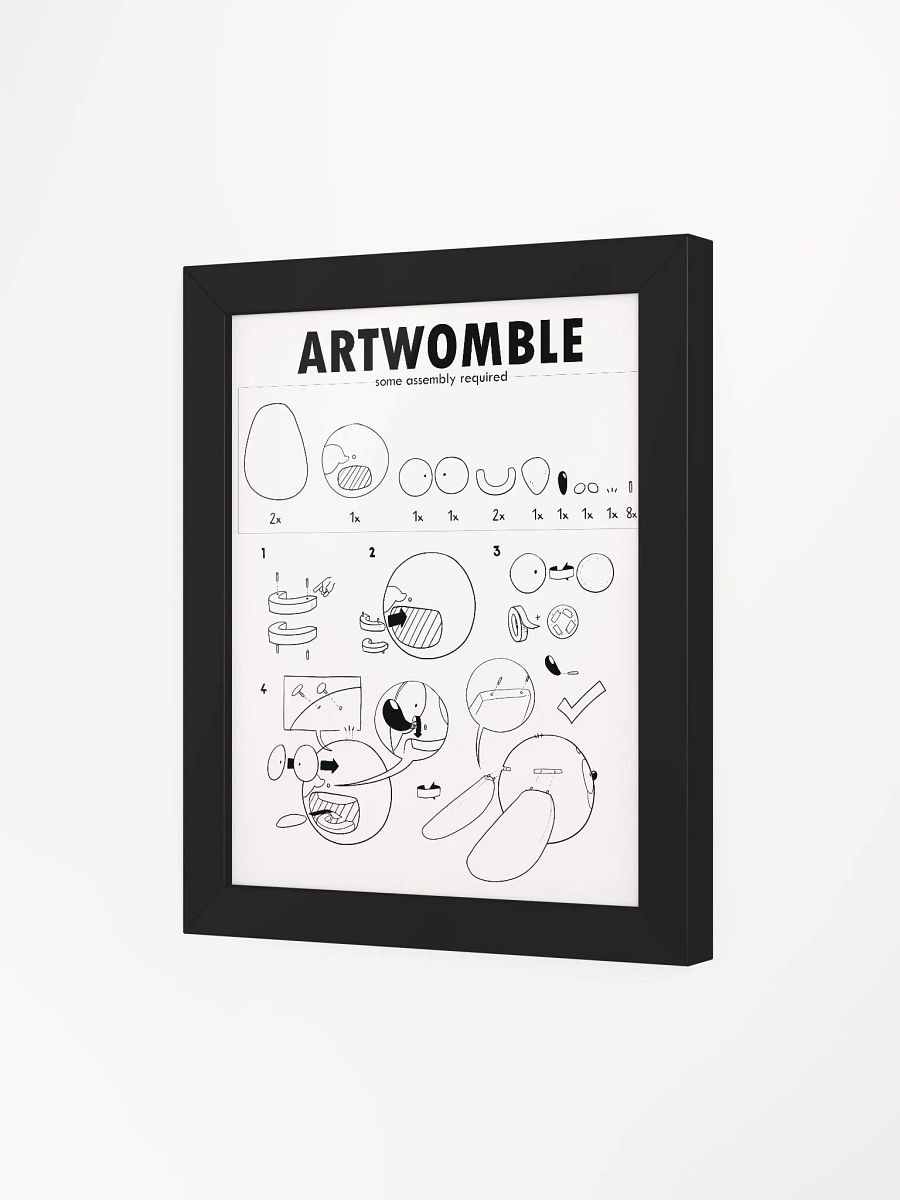 Artwomble SAR Framed Print product image (11)