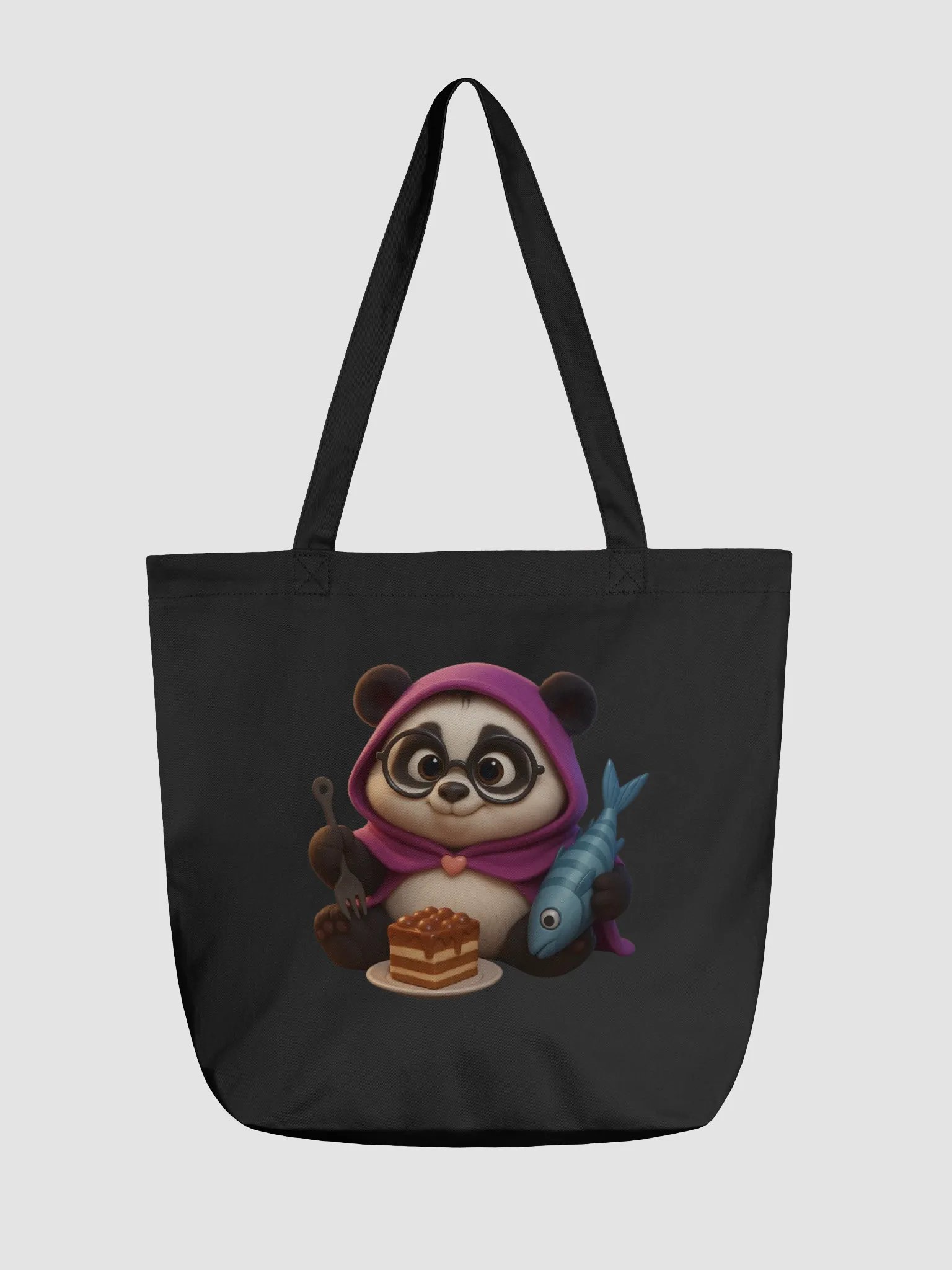 Yummy Panda - Eco-Friendly Tote Bag product image (2)