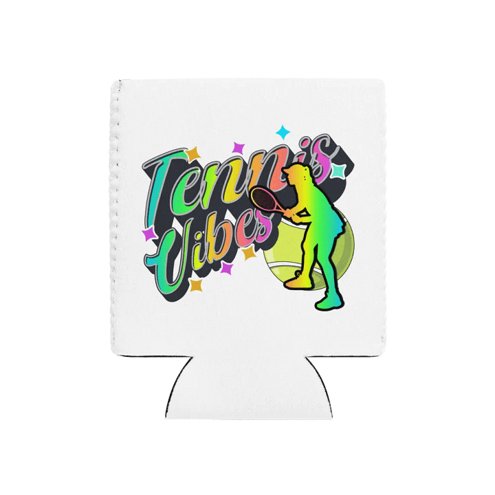 Tennis Vibes Female Neon Can Cooler product image (1)