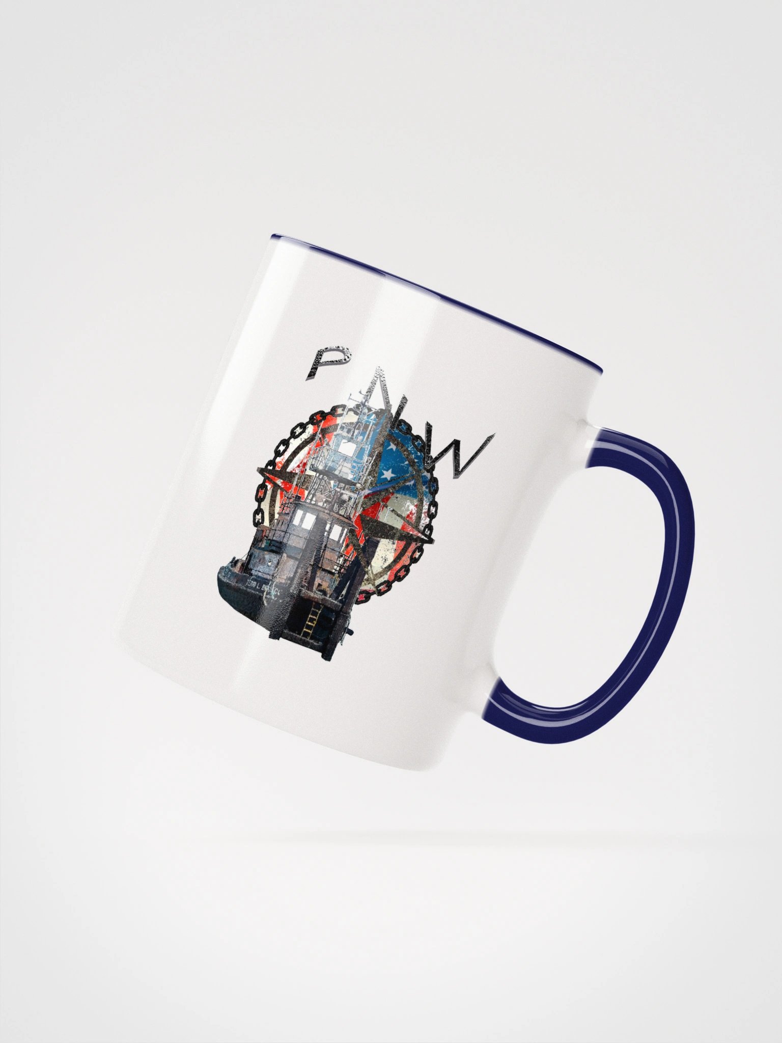 Flage PNW Compass Rose Terri L. Brusco Mug 11oz & 15oz product image (2)