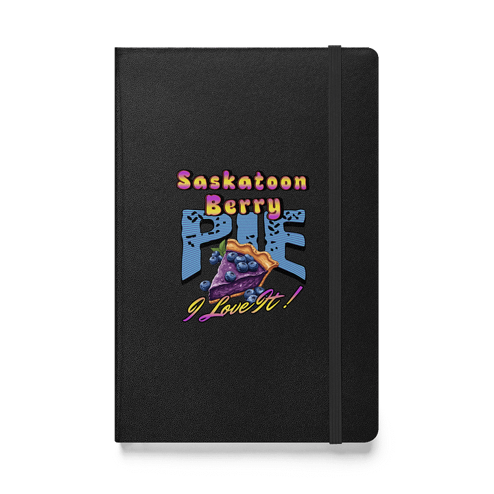 Saskatoon Berry Pie I Love It Hardcover Journal product image (1)