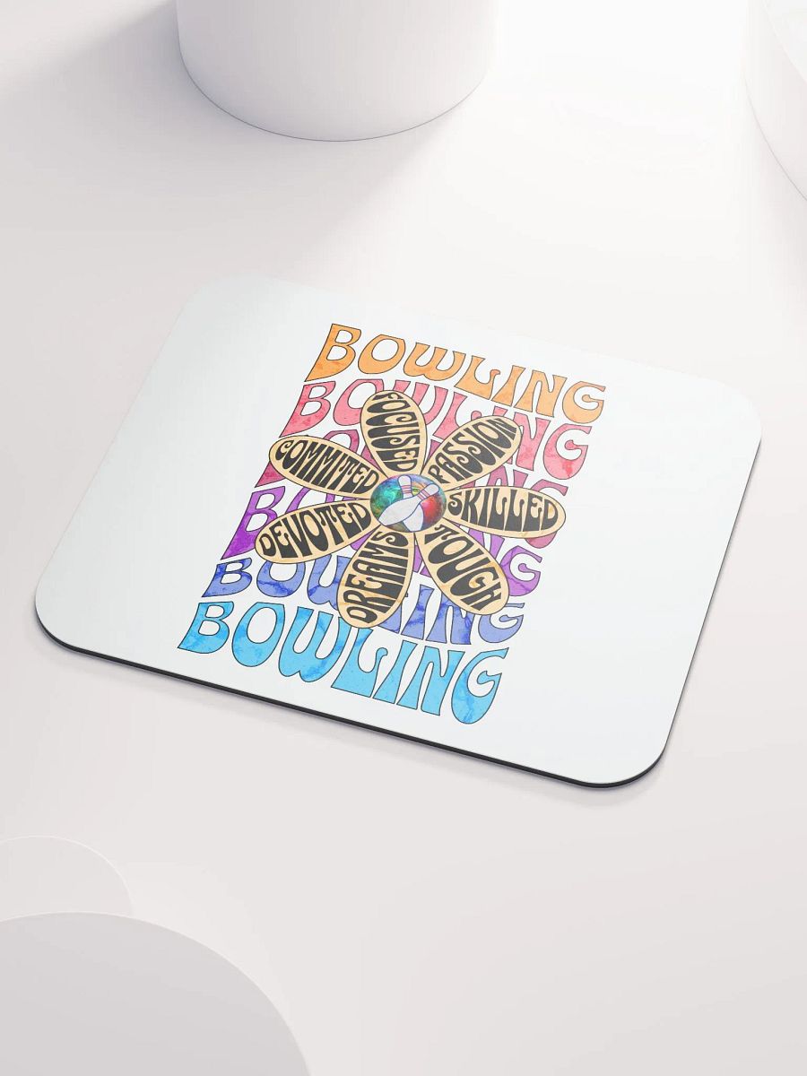 Flower Bowling Dreams Mouse Pad product image (3)