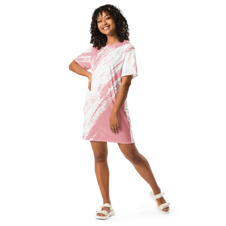 Pink Blush Brush T Dress product image (9)