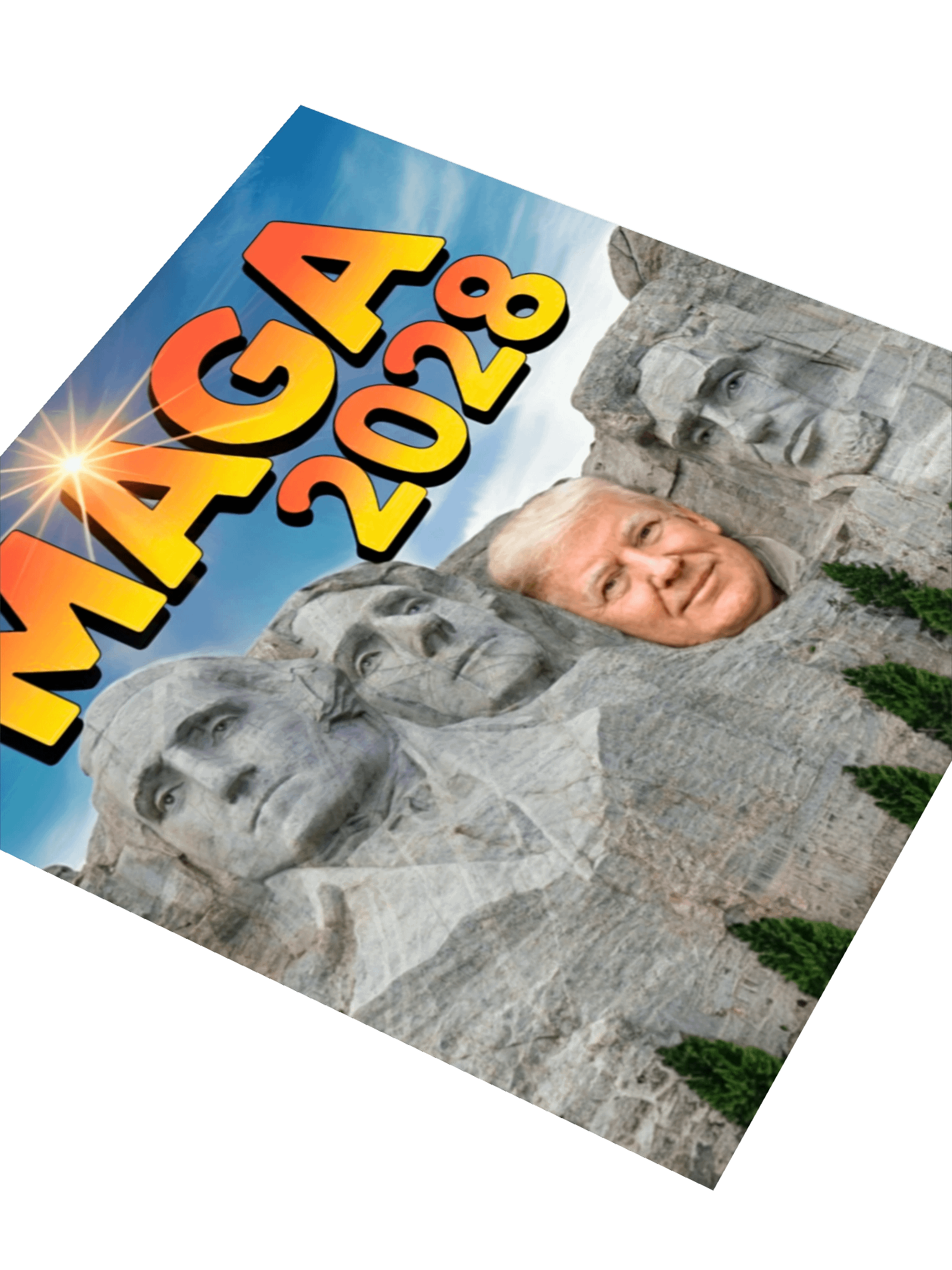 MAGA 2028 Mount Rushmore Stickers - Premium Vinyl product image (3)