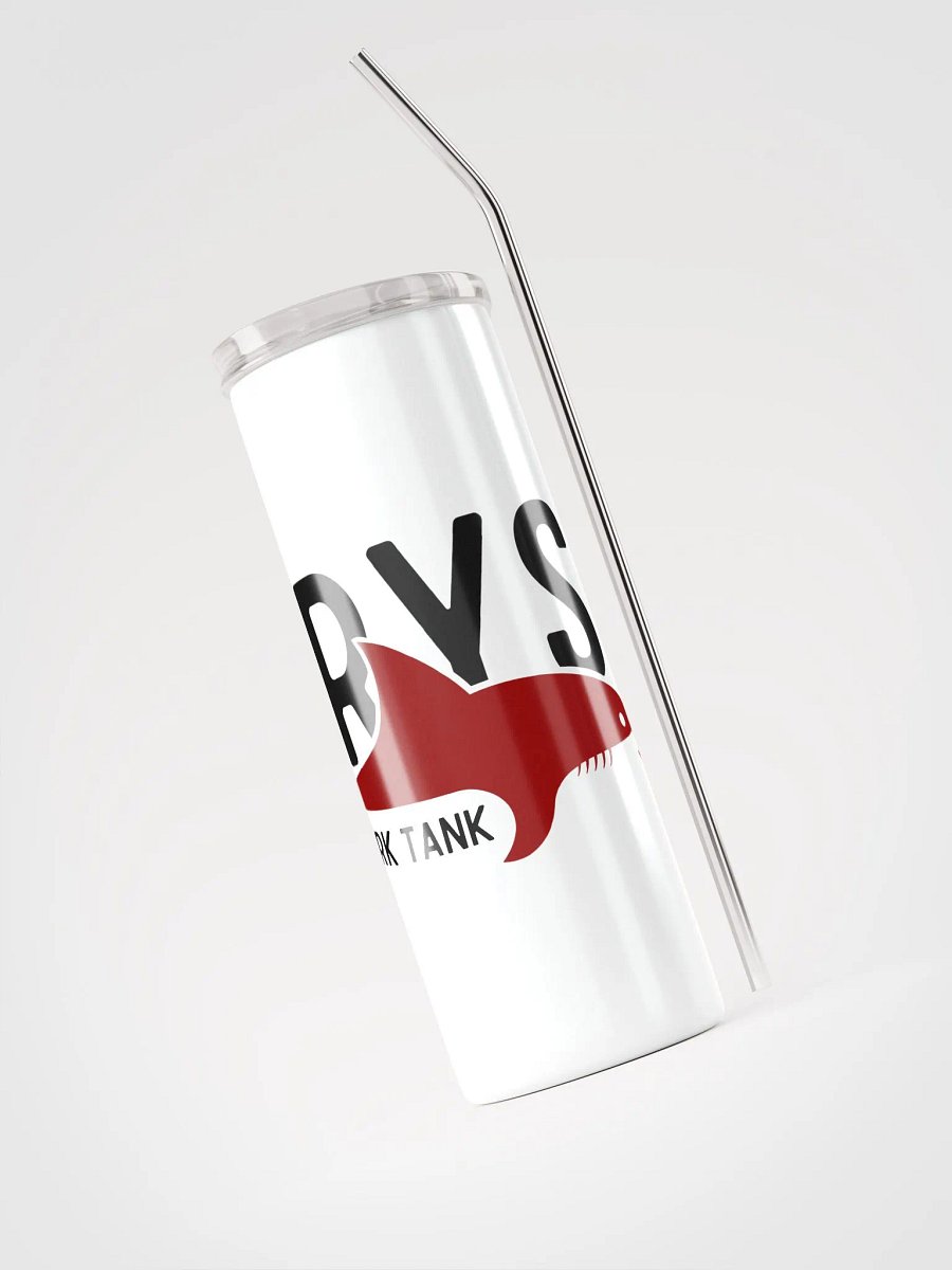 KRYS White Tumbler w/ Straw product image (3)