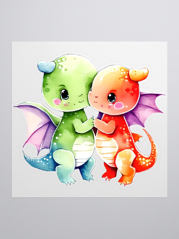 Colorful Dragons (4) - Stickers product image (3)