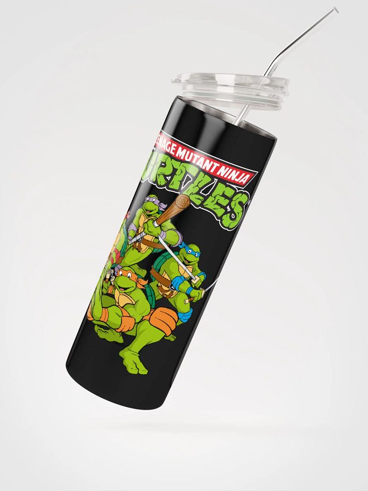 TMNT Stainless Tumbler + Straw product image (2)