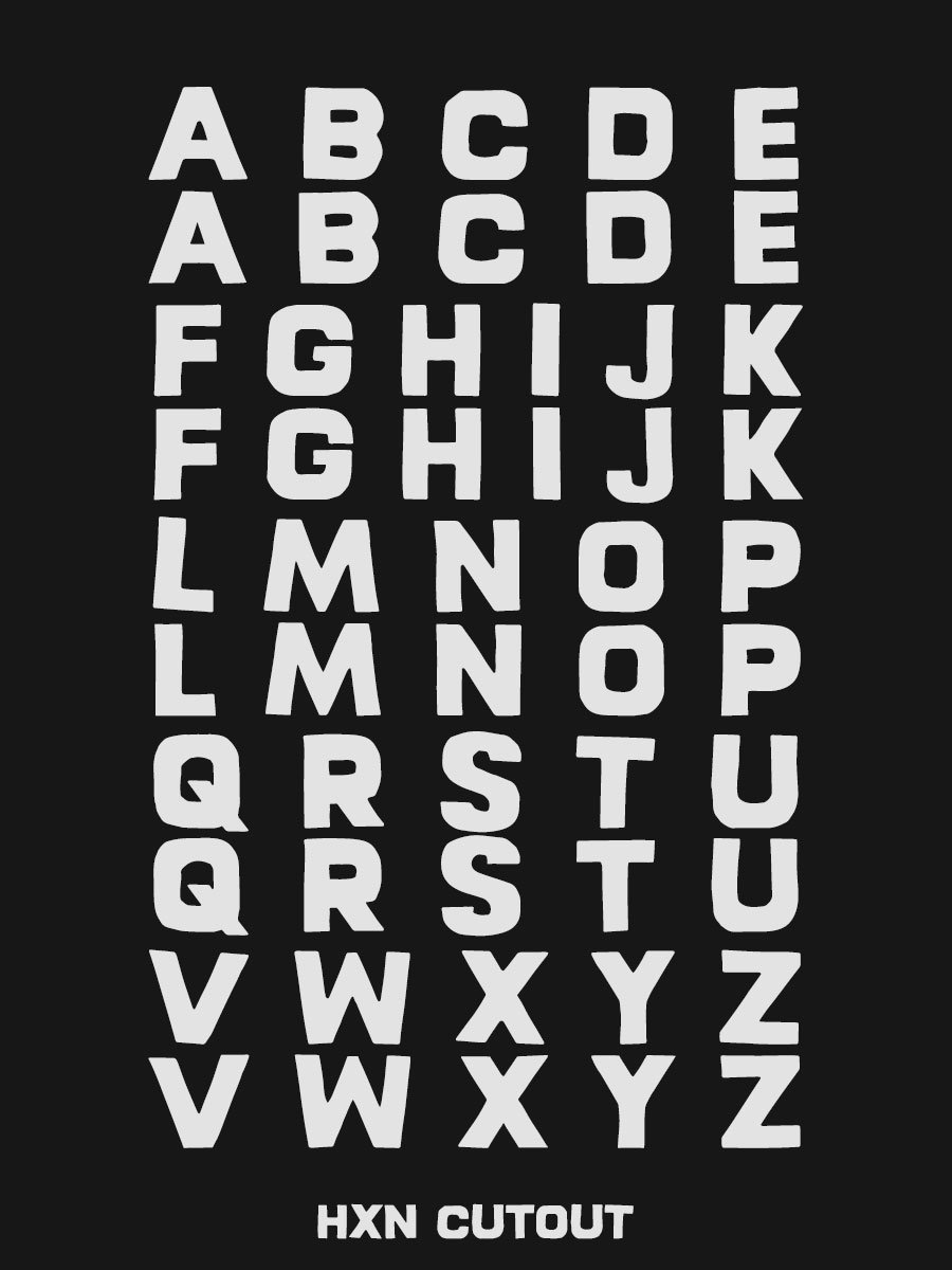 HXN - Typeface product image (5)