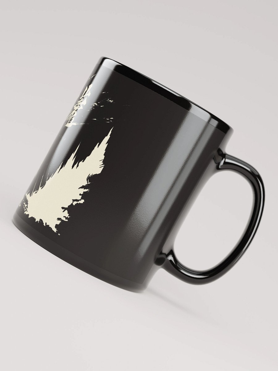 Mysterious Warrior Illustration - Stormy Landscape Art MUG product image (7)