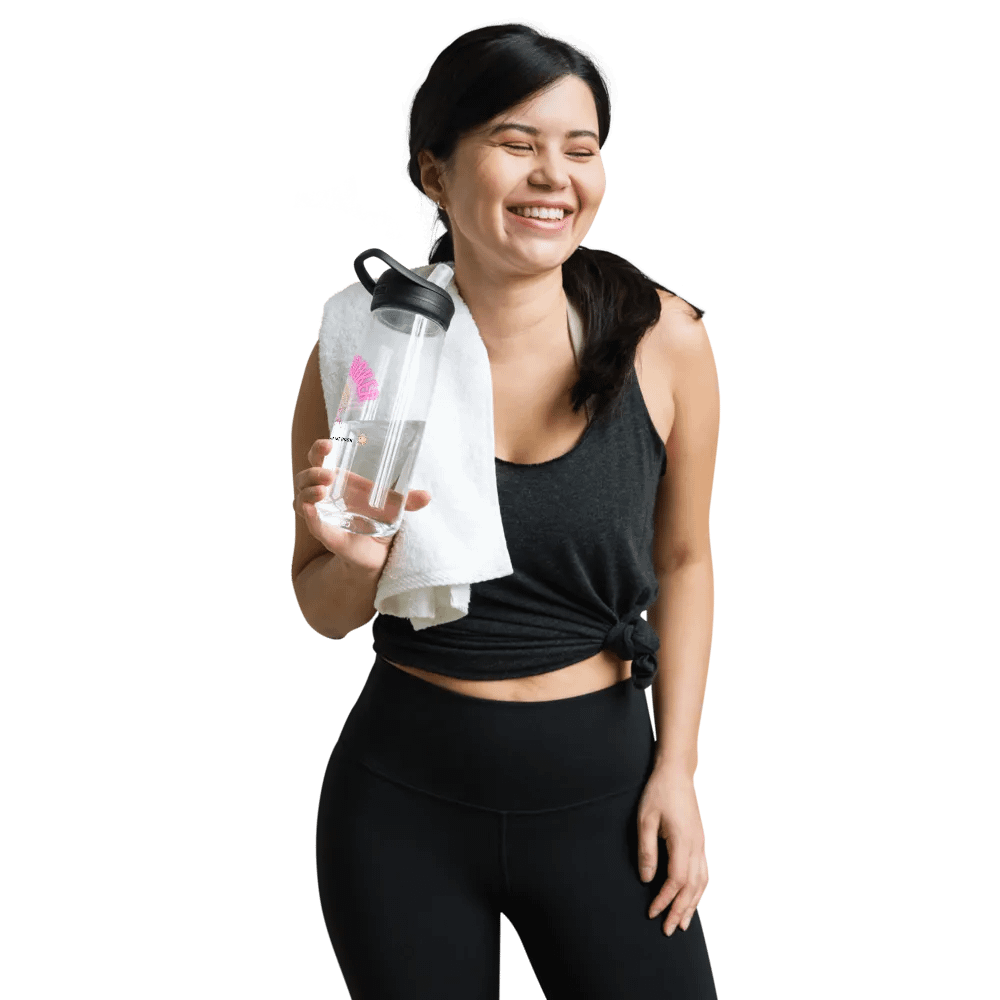 Happy Hooker Water Bottle - Clear product image (10)